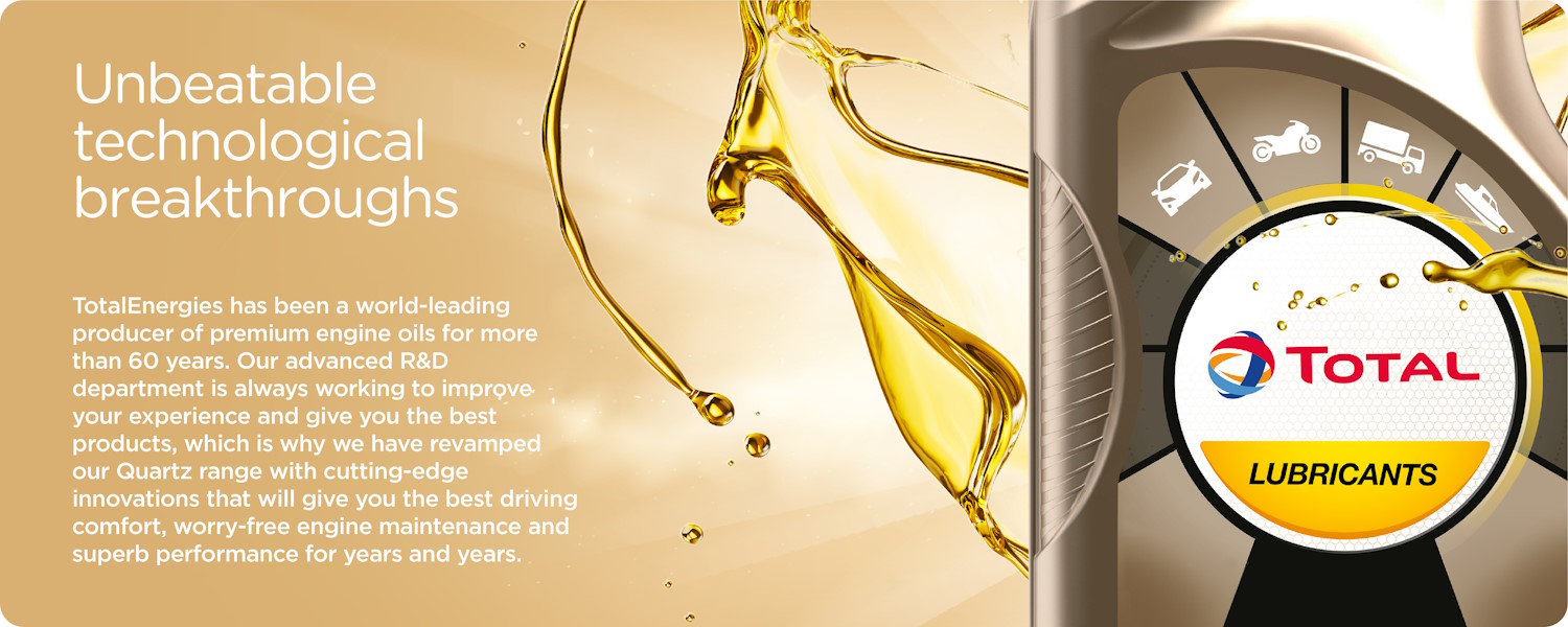 Designated Supplier of Total Products - TOTAL CAR OIL PRODUCTS