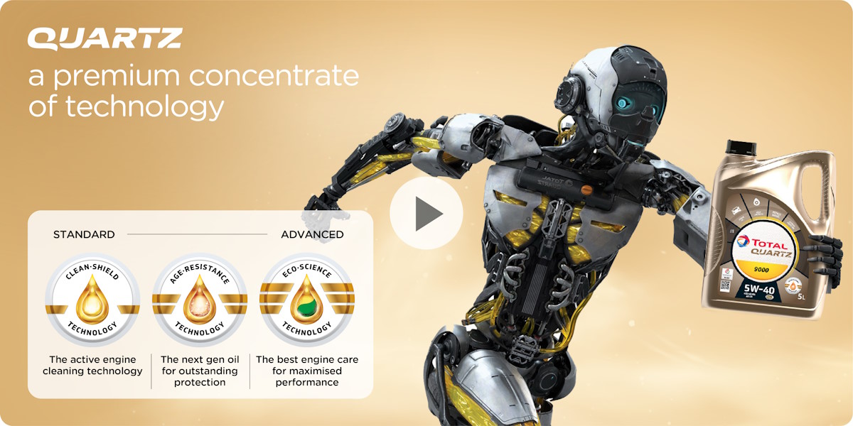 Designated Supplier of Total Products - TOTAL MOTORCYCLE OIL PRODUCTS